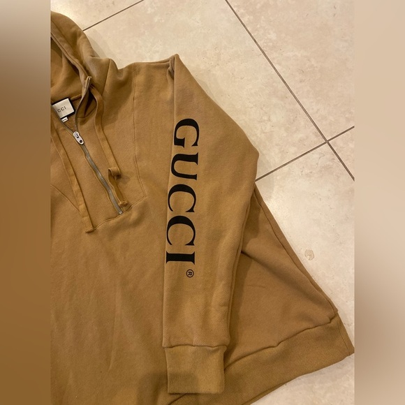 Sale Oversized Half Zip Hoodie HI END INSPIRED - Picture 2 of 8